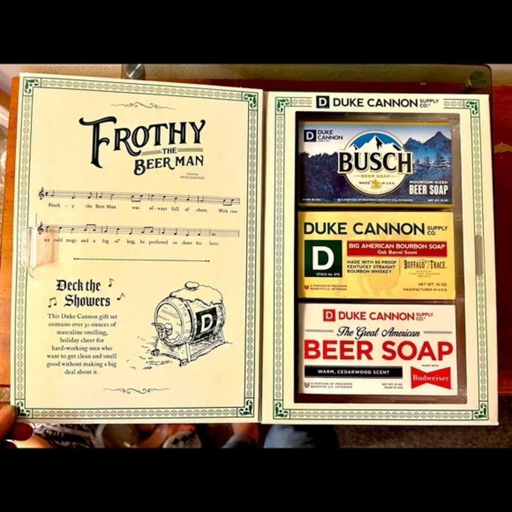 “Frothy The Beer Man”- Men’s Soaps Set (Also #1 stocking stuffer of all time!)​